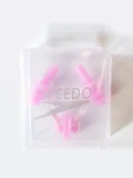 ست بینی گیر و گوش گیر شنا سیلیکونی اسپیدو ( Speedo ) صورتی رنگ - Image 3