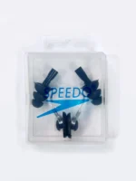 ست گوشگیر و دماغ گیر استخر شنا ژله ای با جنس سیلیکونی اسپیدو ( Speedo ) مشکی - Image 3