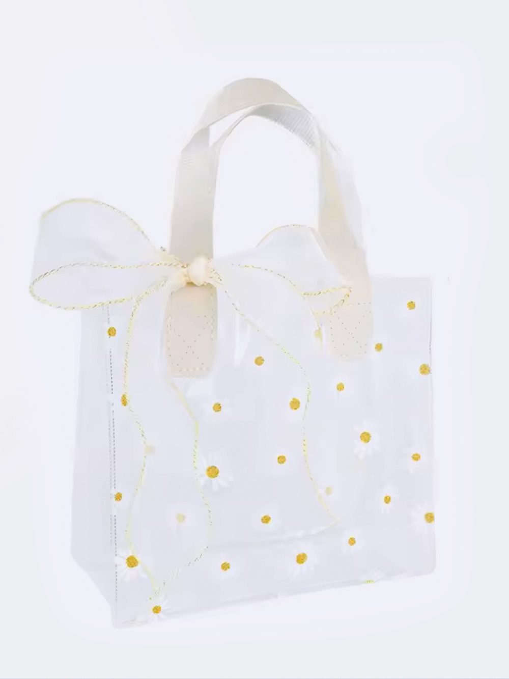 Bag7115200-1 ساک دستی شیشه ای شیک زنانه مناسب برای وسایل استخر شنا شیشه ای شفاف