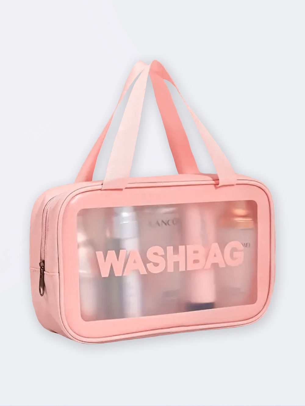 Bag3783260-1 کیف شنا صورتی زنانه و دخترانه واش بگ ( wash bag ) فانتزی و شیک سایز متوسط