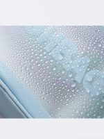کیف شامپو و وسایل برای استخر شنا زنانه و دخترانه واش بگ ( wash bag ) شیشه ای آبی رنگ - Image 2