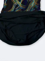 مایو دامن دار زنانه مدل جدید دارای کاپ برند اسپیدو ( Speedo ) مشکی رنگ - Image 7
