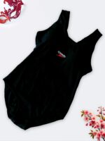 مایو اسلیپ زنانه بند پشت قهرمانی مشکی اسپیدو ( Speedo ) کاپدار برای استخر شنا