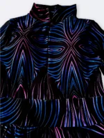 مایو نیمه پوشیده اسلامی زنانه دامن دار اسپیدو ( Speedo ) کاپ دار مشکی - Image 3