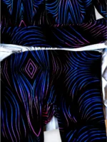 مایو نیمه پوشیده اسلامی زنانه دامن دار اسپیدو ( Speedo ) کاپ دار مشکی - Image 7