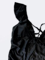 مایو اسلیپ مجلسی خاص مدل پروانه ای مشکی رنگ زنانه برند شین ( shein ) کاپدار - Image 4