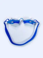 عینک استخر طرح دار فانتزی بچگانه با طرح کوسه آبی رنگ به همراه گوشگیر و ضد بخار - Image 3