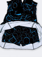 مایو دامن دار زنانه مشکی پادار برند اسپیدو ( Speedo ) کاپدار - Image 7