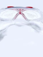 عینک فرم بزرگ استخر شنا زنانه و مردانه آکواپرو ( Aquapro ) مدل X5 با کیفیت اعلا سیلیکونی ضد بخار قرمز رنگ - Image 7
