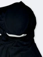 مایو زنانه اسلیپ مشکی رنگ طرح راه راه کلاسیک شیک و ساده اسپیدو ( Speedo ) کاپدار - Image 6