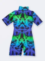 مایو نیمه پوشیده اسلامی زنانه برای استخر مدل پادار و آستین دار اسپیدو ( Speedo ) کاپدار - Image 2