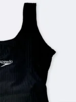 مایو پادار زنانه طرح راه راه کلاسیک مشکی رنگ شیک و جذاب اسپیدو ( Speedo ) کاپدار مجلسی - Image 6