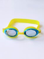 عینک استخر بچگانه دارای ۳ پل بینی اسپیدو ( Speedo ) دخترانه و پسرانه زرد رنگ - Image 2