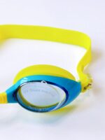 عینک استخر بچگانه دارای ۳ پل بینی اسپیدو ( Speedo ) دخترانه و پسرانه زرد رنگ - Image 5