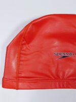 کلاه استخر شنا زنانه قرمز رنگ اسپیدو ( Speedo ) ضد کلر با جنس فومی - Image 4