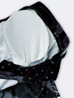 مایو اسلیپ پشت قهرمانی زنانه کاپدار مشکی ، طوسی و سفید رنگ اسپیدو Speedo - Image 5