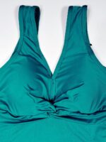مایو زنانه دامن دار و کاپدار متحرک به رنگ سبز برند اسپیدو ( Speedo ) برای شنا - Image 4