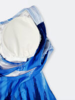 لباس شنا زنانه اسلیپ پشت قهرمانی کاپدار به رنگ آبی و سرمه ای اسپیدو ( Speedo ) - Image 6