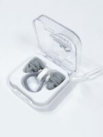 دماغ گیر و گوش گیر شنا سیلیکونی با بندهای متصل شونده به عینک شنا کانکوئست ( Qonquest ) طوسی