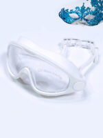 عینک استخر فرم بزرگ زنانه و مردانه اسپیدو ( Speedo ) سیلیکونی ضد بخار سفید