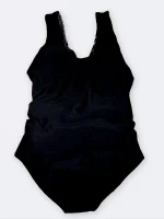 مایو کمر شیشه ای زنانه شیک و جدید در مدل اسلیپ کاپدار اسپیدو ( Speedo ) مشکی - Image 2