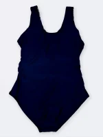 مایو شیک کمر شیشه ای زنانه شیک در مدل اسلیپ کاپدار اسپیدو ( Speedo ) سرمه ای - Image 2