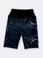 مایو اسلامی زنانه نیمه پوشیده شیک دو تیکه دامنی اسپیدو ( Speedo ) مشکی و طوسی رنگ - Image 8