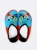 کفش استخری بچه گانه طرح کارتون گوفی ( goofy ) به رنگ قرمز و آبی رنگ - Image 3