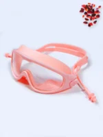 عینک شنا فرم بزرگ دخترانه گوشگیر دار چسبیده برند اسپیدو ( Speedo ) طرح غواصی