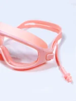 عینک شنا فرم بزرگ دخترانه گوشگیر دار چسبیده برند اسپیدو ( Speedo ) طرح غواصی - Image 4