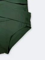 لباس استخر اسلیپ زنانه به رنگ یشمی برند شین ( shein ) با کاپ متحرک - Image 4