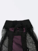 مش بگ ( mesh bag ) به رنگ خاص بادمجانی برای خشک شدن سریع وسایل استخر ، ساحل و دریا نابایجی ( Nabaiji ) - Image 5