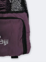 مش بگ ( mesh bag ) به رنگ خاص بادمجانی برای خشک شدن سریع وسایل استخر ، ساحل و دریا نابایجی ( Nabaiji ) - Image 6