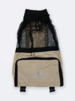 مش بگ ( mesh bag ) برای وسایل استخر شنا ، ساحل و دریا بصورت به رنگ کرمی نابایجی ( Nabaiji )