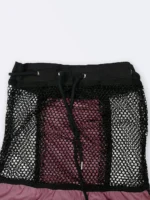 مش بگ ( mesh bag ) توری به رنگ بنفش مناسب برای وسایل استخر ، ساحل و دریا نابایجی ( Nabaiji ) - Image 4