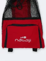 مش بگ ( mesh bag ) قرمز رنگ مناسب برای وسایل استخر ، ساحل و دریا برای خشک شدن سریع لوازم شنا نابایجی ( Nabaiji ) - Image 6