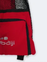مش بگ ( mesh bag ) قرمز رنگ مناسب برای وسایل استخر ، ساحل و دریا برای خشک شدن سریع لوازم شنا نابایجی ( Nabaiji ) - Image 7