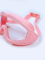 عینک شنا فریم بزرگ زنانه صورتی رنگ اسپیدو ( Speedo ) ضد بخار سیلیکونی - Image 4
