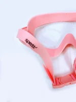 عینک شنا فریم بزرگ زنانه صورتی رنگ اسپیدو ( Speedo ) ضد بخار سیلیکونی - Image 7