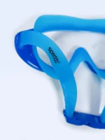 عینک استخر فریم بزرگ آبی رنگ زنانه و مردانه اسپیدو ( Speedo ) سیلیکونی - Image 7