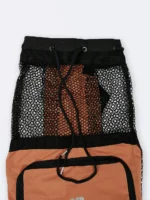 مش بگ ( mesh bag ) جیبدار بصورت توری برای خشک شدن سریع لوازم شنا نابایجی ( Nabaiji ) - Image 4