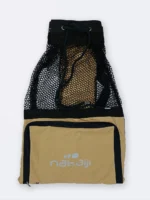 مش بگ ( mesh bag ) کرمی رنگ توری برای خشک کردن سریع لوازم استخر ، ساحل و دریا نابایجی ( Nabaiji )